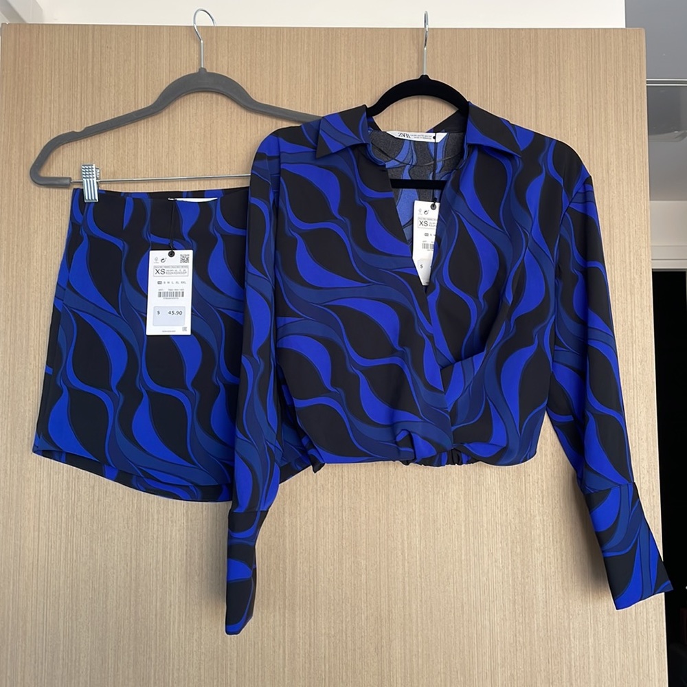 Zara two piece set. New with tags. Size XS